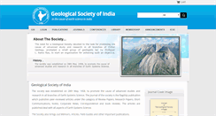Desktop Screenshot of geosocindia.org