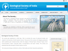 Tablet Screenshot of geosocindia.org